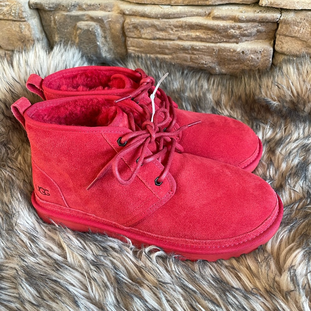 UGG Red Winter Boots